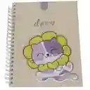 Cuaderno Lukis 105-5 Materia Desing Flowers