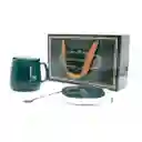 Mug Inteligente Con Base Calentadora Y Pocillo Térmico