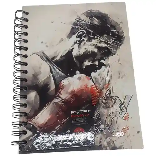 Cuaderno Lukis 85-5 Materia Desing Hombre