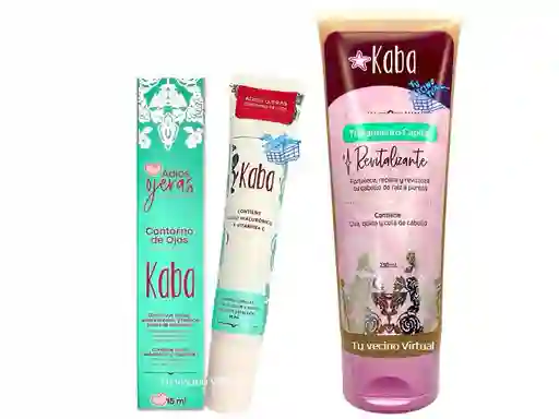 Contorno De Ojos Y Tratamiento Revitaizante Kaba