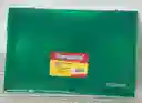 Carpeta Plastica Fuelle Oficio Verde