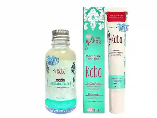 Contorno De Ojos Y Loción Astringente Kaba