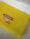 Carpeta Plastica Fuelle Oficio Amarilla