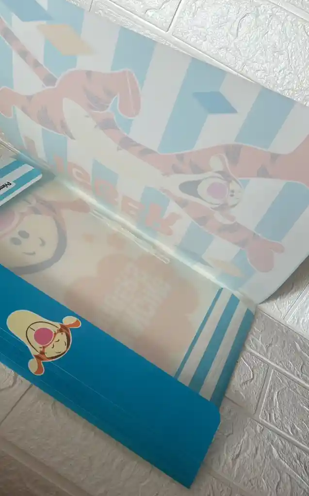 Carpeta Plastica Resorte Primavera Oficio Tiger