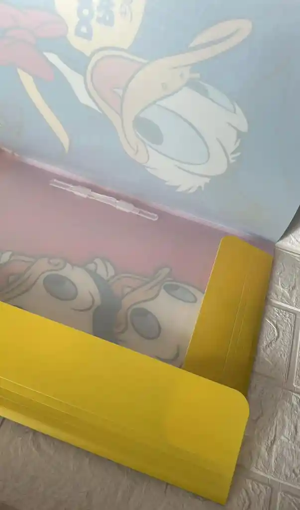 Carpeta Plastica Resorte Primavera Oficio Pato Donald