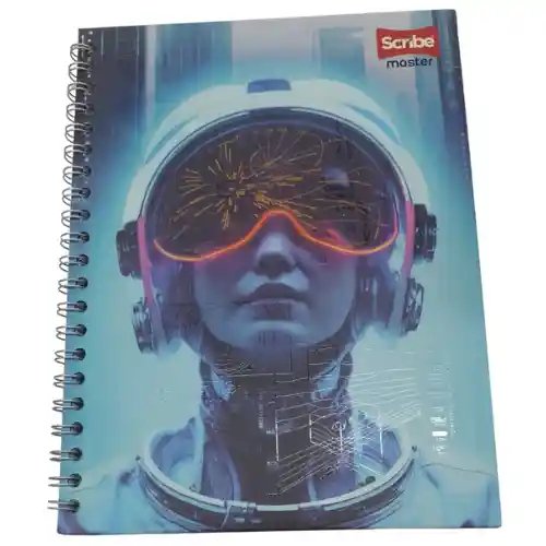 Cuaderno Argollado Pd Scribe Master 105-80 Hombre