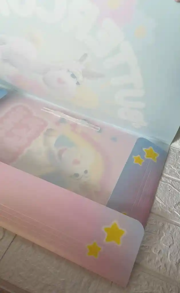 Carpeta Plastica Resorte Primavera Oficio Unicornio