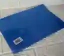 Carpeta Plastica Sobre 1/2 Con Cierre Azul