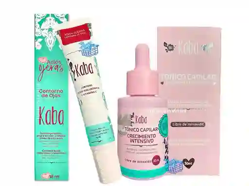Tonico Capilar Crecimiento Intensivo Y Contorno De Ojos Kaba