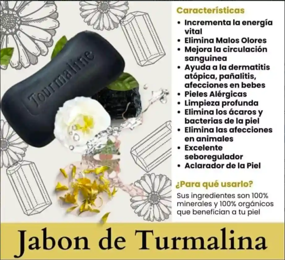 Hgw 2 Jabones De Turmalina 100 G