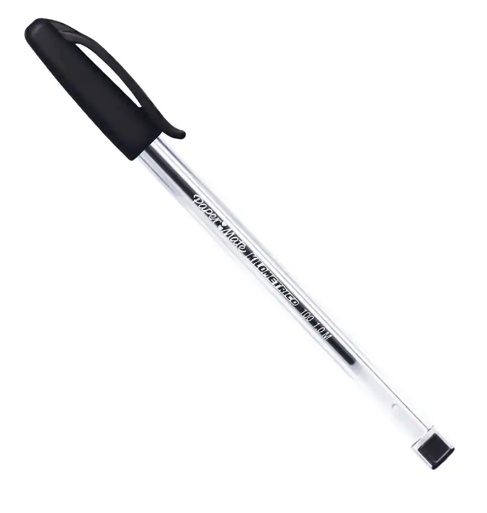 Lapicero Negro, Kilometrico 1.0mm - Paper Mate