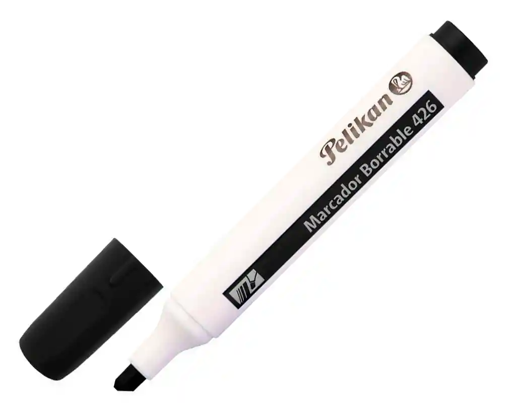 Marcador Borrable Negro Pelikan 426