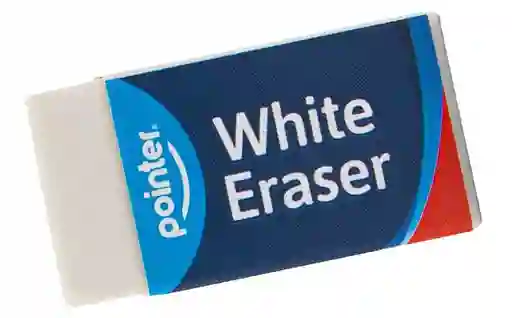 Borrador Blanco Pequeño - Pointer