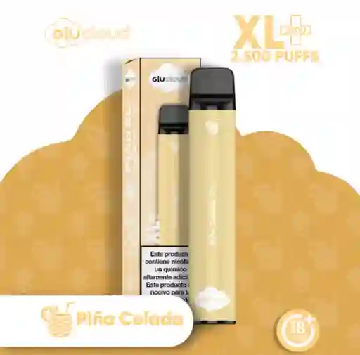 Vape Glucloud Xl Piña Colada 2500 Puffs