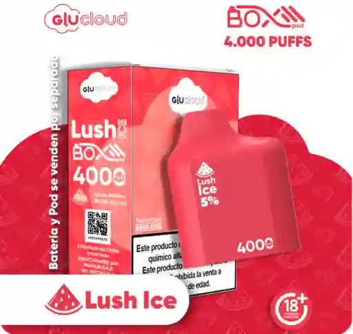 Glucloud Box Pod Lush Ice / 4000 Puffs