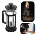 Prensa Francesa Cafe Cafetera Vidrio 1000ml Filtro Acero Inox