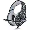 Audífonos Auriculares Tipo Diadema Gamer Camuflados K1