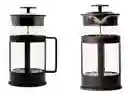 Prensa Francesa Cafe 600 Ml Acero Inoxidable Con Filtro