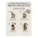 Prensa Francesa Cafe 600 Ml Acero Inoxidable Con Filtro