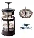 Prensa Francesa Cafe 600 Ml Acero Inoxidable Con Filtro