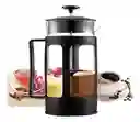 Prensa Francesa Cafe 600 Ml Acero Inoxidable Con Filtro