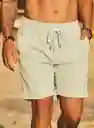 Shorts Casuales De Corduroy Para Hombres, Versátiles A La Rodilla