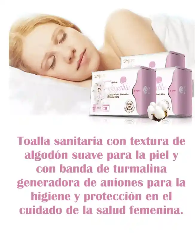 2 Toallas Sanitarias Día Y 2 Protectores Diarios Hgw