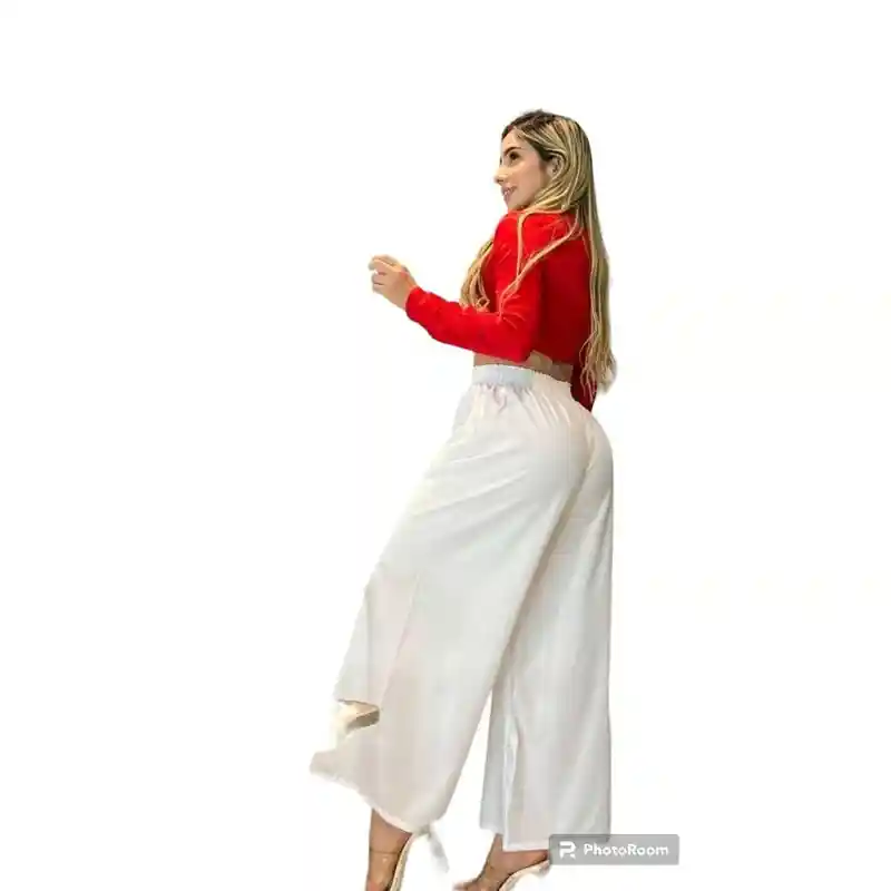 Pantalon Palazzo Bota Ancha