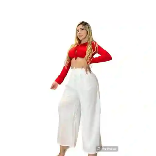 Pantalon Palazzo Bota Ancha