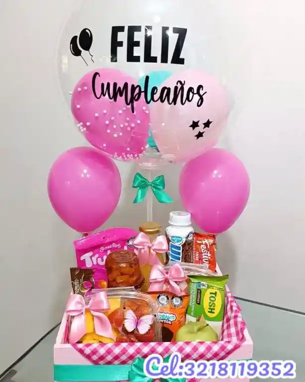 Desayuno Sorpresa Regalo Para Mamá , Feliz Día Mama,regalo Para Madre (regalo Para Mujer , Regalo Sorpresa , Ancheta)