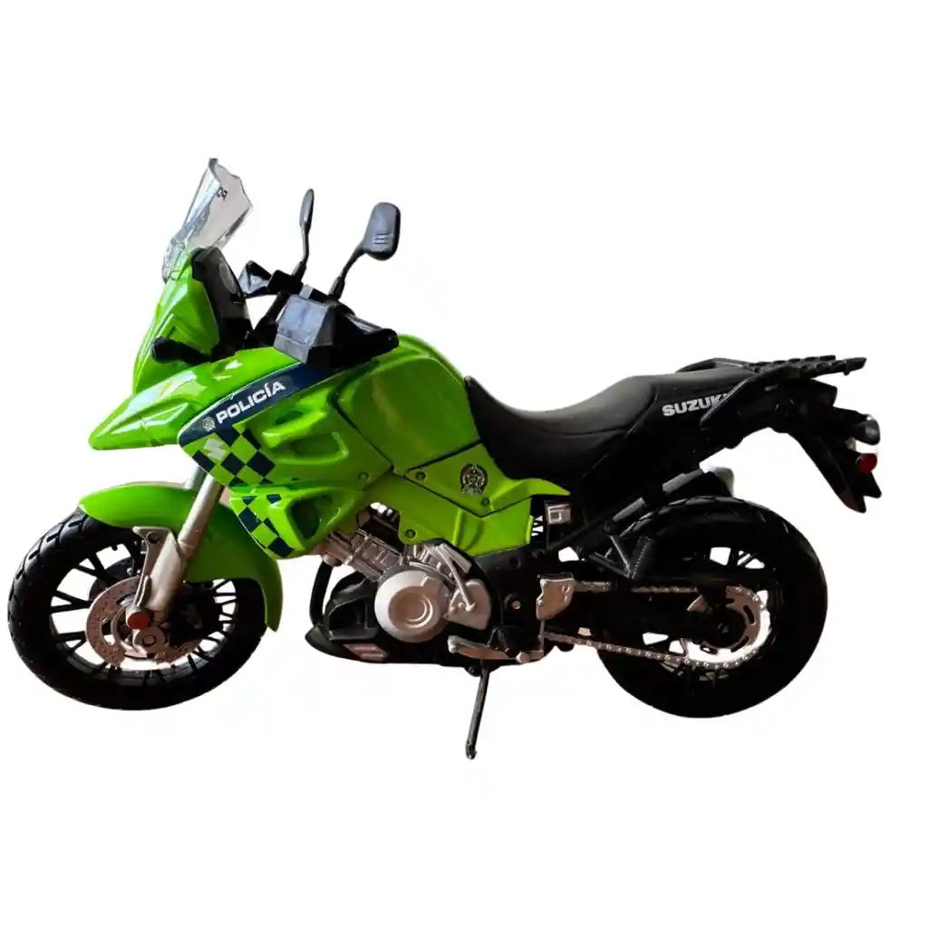 Moto De Colección A Escala Coleccionable Suzuki V-strom 1000 Policia