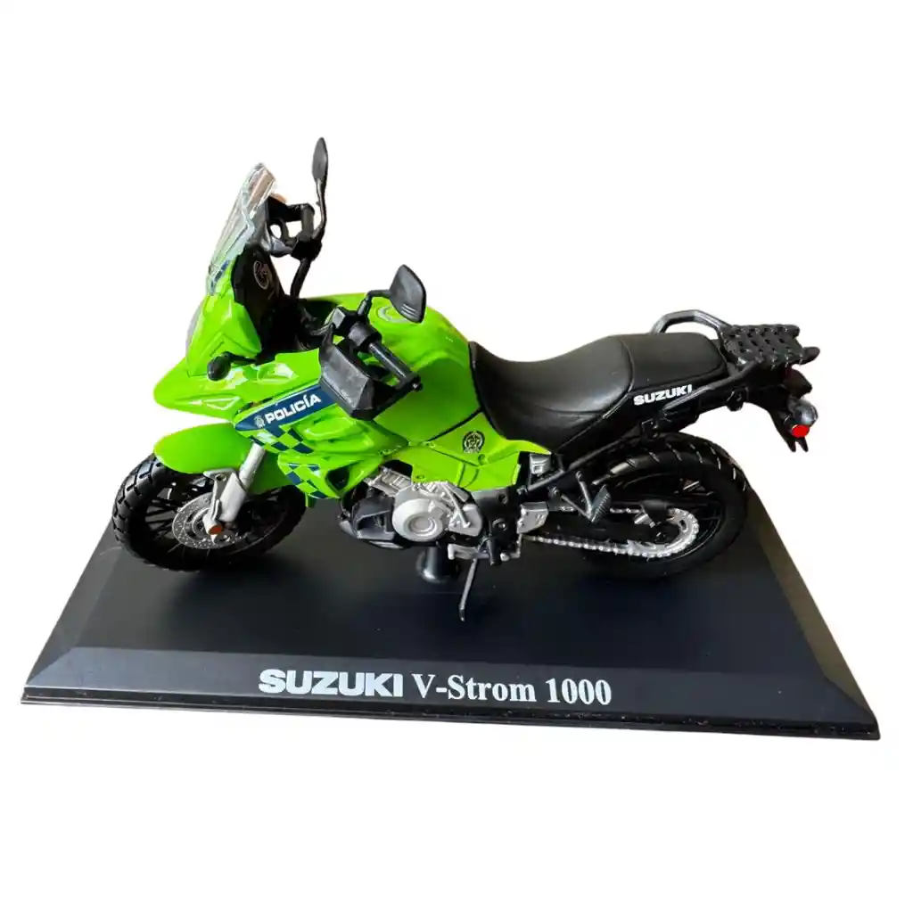 Moto De Colección A Escala Coleccionable Suzuki V-strom 1000 Policia
