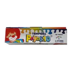 Tempera Payasito Cjx6 Colores