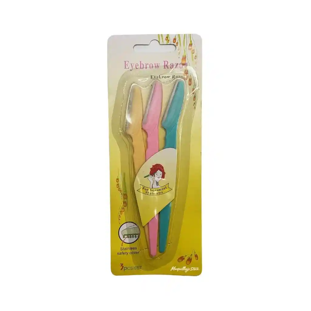 Perfilador De Cejas X3 Pcs 99-151