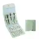 Kit Manicure Y Pedicura 12 Piezas Profesional
