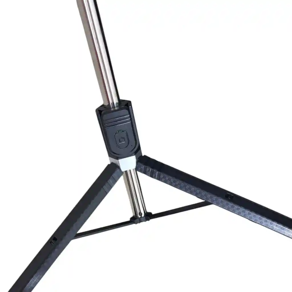 170cm, Trípode Y Palo Selfie Con Luz Led + Control Bluetooth | Monopod Para Celular Y Camara