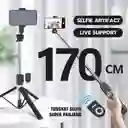 170cm, Trípode Y Palo Selfie + Control Bluetooth | Monopod Para Celular Y Camara