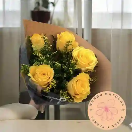 Flores Y Rosas Amarillas