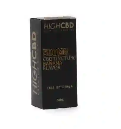 High Cbd Tintura De Cbd Banana Foster 500mg