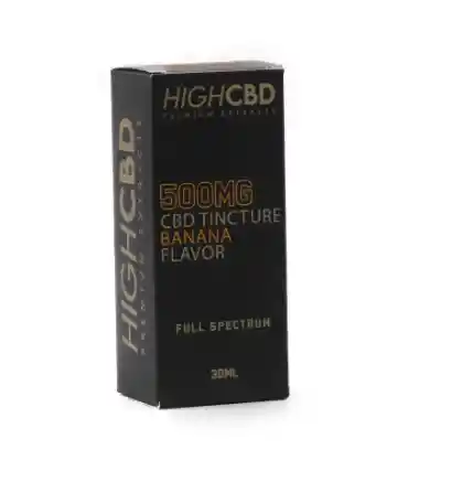 High Cbd Tintura De Cbd Banana Foster 500mg