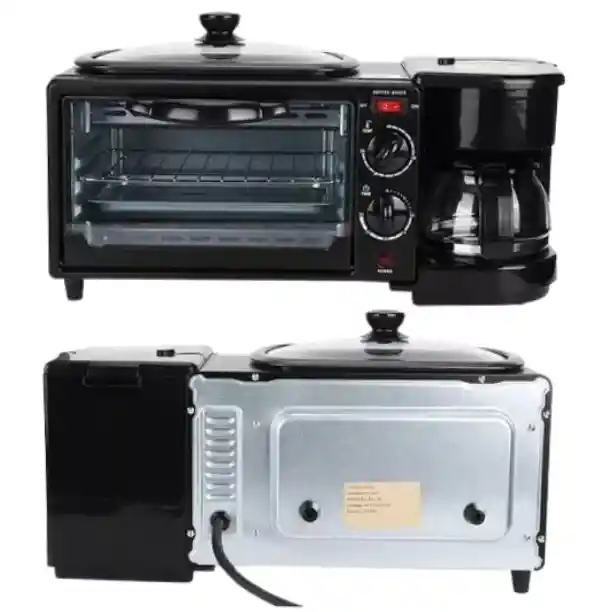 Horno Sokany 3 En 1: Cocina, Asa Y Hornea Con Un Solo Equipo