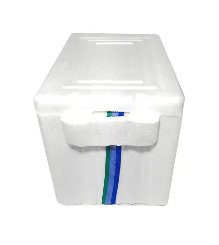 Nevera De Icopor De 10 Litros Con Correa Para Sujetar