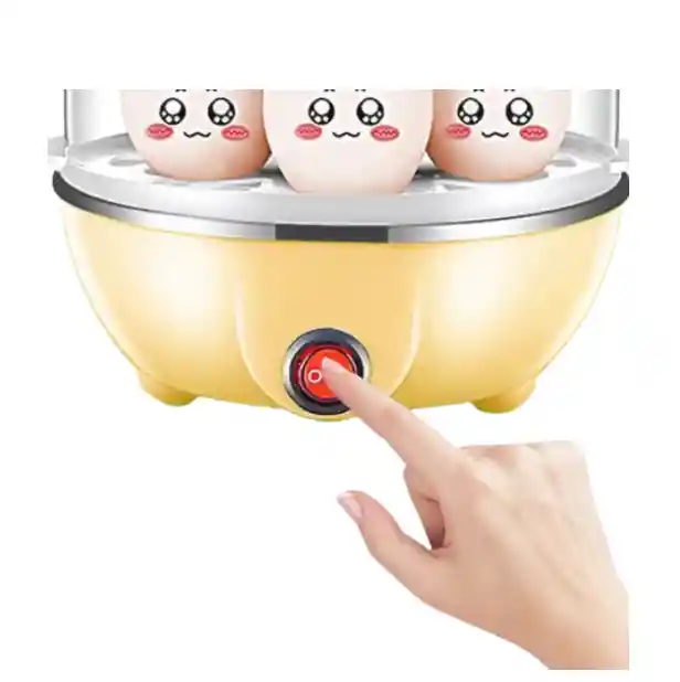 Hervidor De Huevos De 2 Pisos: Cocina Huevos Al Gusto Con Este Electrodoméstico Eléctrico