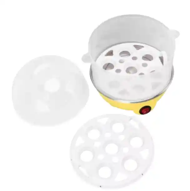 Hervidor De Huevos De 2 Pisos: Cocina Huevos Al Gusto Con Este Electrodoméstico Eléctrico