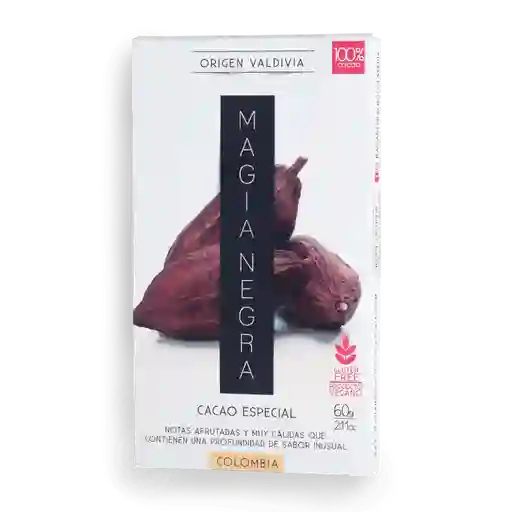 Barra Chocolate 100% Sin Azúcar - Magia Negra 60g