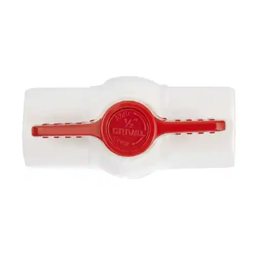 Registro Valvula Bola Pvc Listo Grival De 1/2"