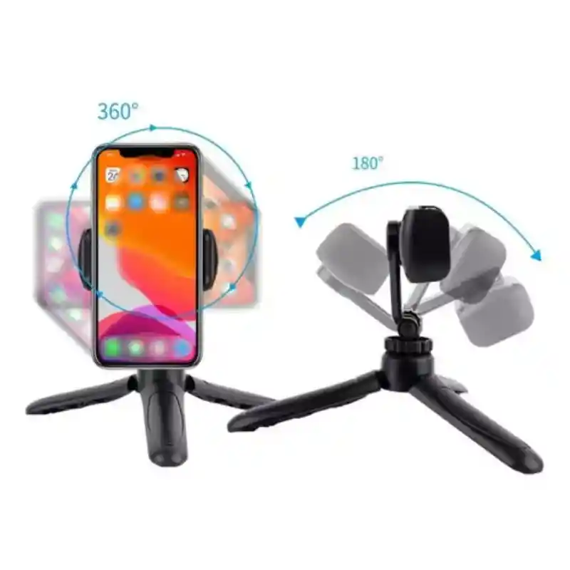 Mini Tripode Soporte Celular Videoconferencia Selfie 360