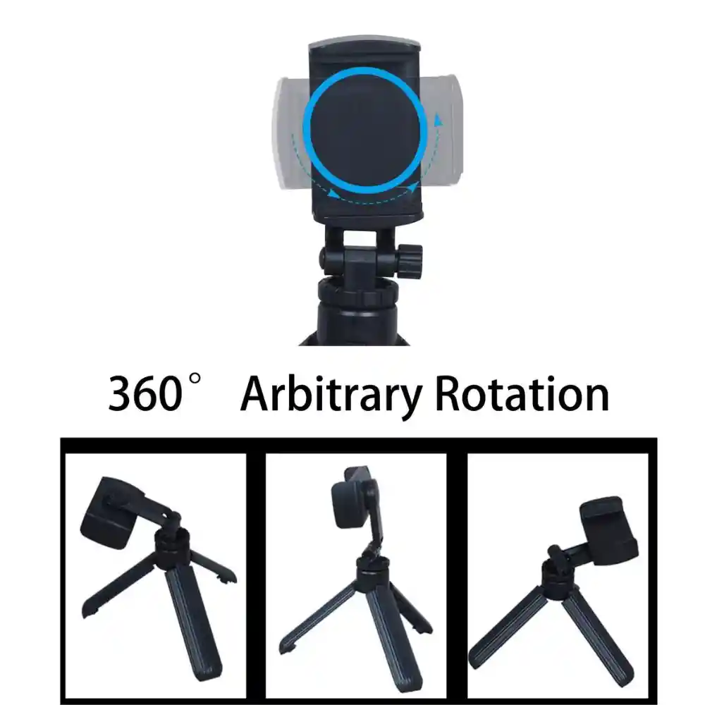Mini Tripode Soporte Celular Videoconferencia Selfie 360