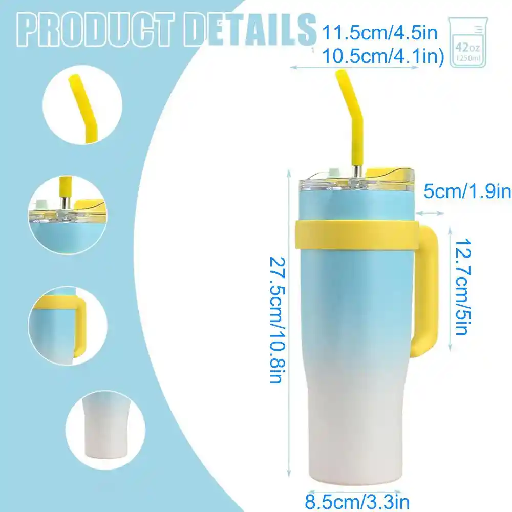 Termo Acero Inoxidable 1250 Ml Azul