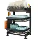 Escurridor Loza Para Platos De 3 Niveles